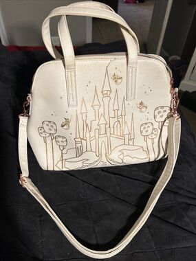 Loungefly Disney Sleeping Beauty Aurora Princess Castle Series Satchel Crossbody